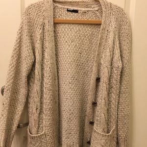BDG beige cardigan